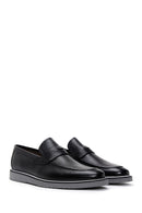Erkek Siyah Deri Casual Loafer | Derimod Erkek Siyah Deri Casual Loafer | Derimod