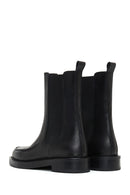 Women's Black Leather Chelsea Boots | Derimod Women's Black Leather Chelsea Boots | Derimod