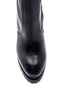 Women's Leather Platform Heeled Boots | Derimod Women's Leather Platform Heeled Boots | Derimod