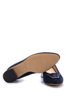 Women's Suede Leather Heeled Shoes | Derimod Women's Suede Leather Heeled Shoes | Derimod