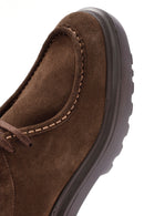 Men's Brown Lace-Up Suede Leather Casual Shoes | Derimod Men's Brown Lace-Up Suede Leather Casual Shoes | Derimod