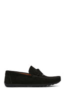 Men's Black Suede Leather Casual Loafer | Derimod Men's Black Suede Leather Casual Loafer | Derimod