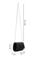 Women's Black Stone Portfolio Bag | Derimod Women's Black Stone Portfolio Bag | Derimod
