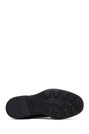 Men's Black Lace-Up Thick-Soled Leather Casual Shoe | Derimod Men's Black Lace-Up Thick-Soled Leather Casual Shoe | Derimod