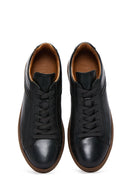 Men's Green Leather Sneaker | Derimod Men's Green Leather Sneaker | Derimod