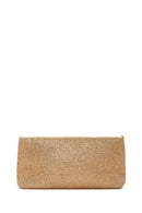 Women's Gold Stone Portfolio Bag | Derimod Women's Gold Stone Portfolio Bag | Derimod