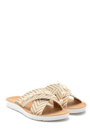 Women's Seashell Detailed Slippers | Derimod Women's Seashell Detailed Slippers | Derimod