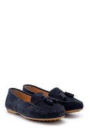 Women's Suede Tassel Detailed Loafer | Derimod Women's Suede Tassel Detailed Loafer | Derimod