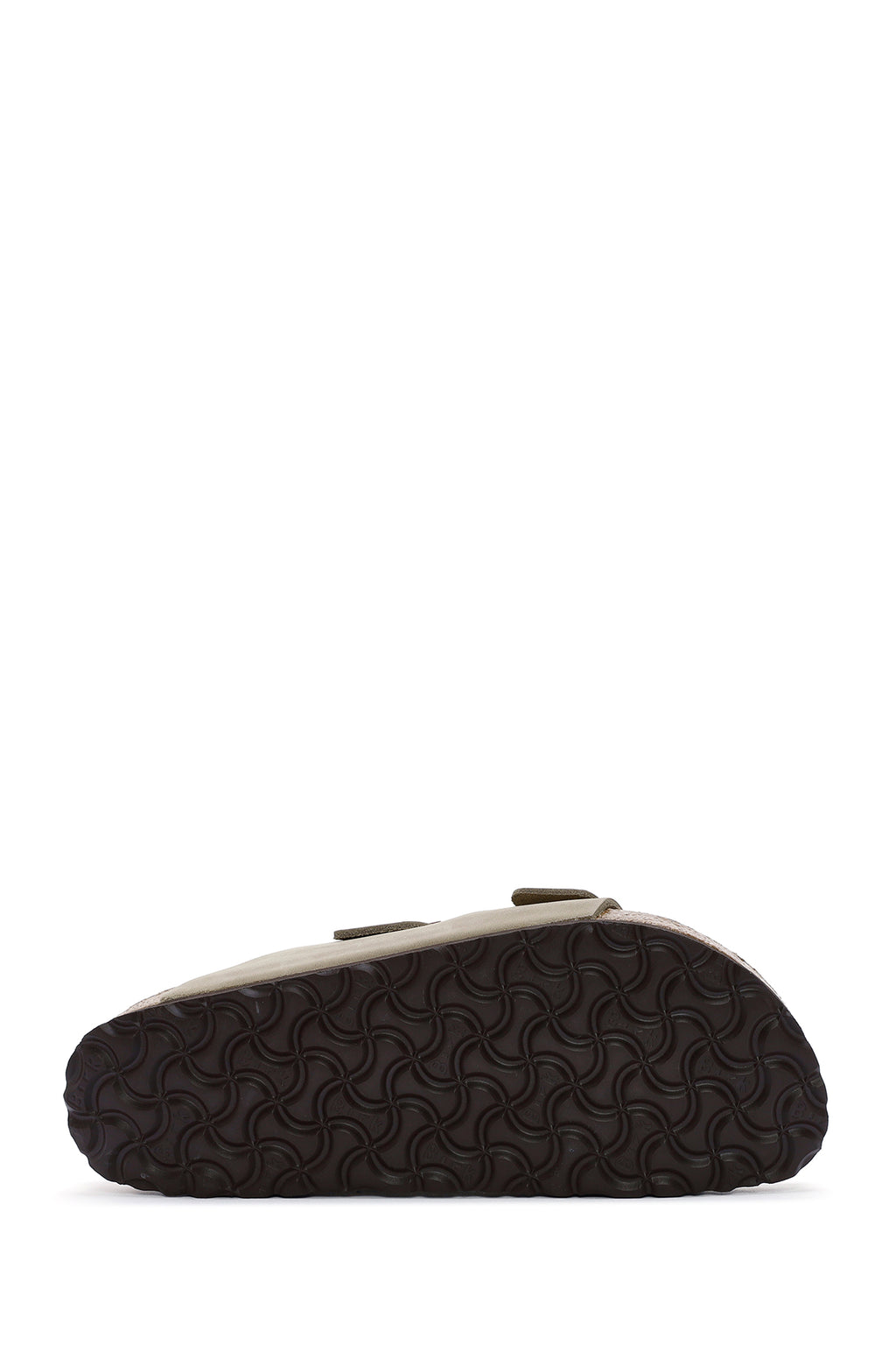 Birkenstock Erkek Kahverengi Arizona Çift Tokalı Deri Terlik