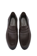 Men's Brown Leather Classic Loafer | Derimod Men's Brown Leather Classic Loafer | Derimod