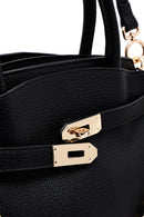 Women's Black Long Strap Mini Handbag | Derimod Women's Black Long Strap Mini Handbag | Derimod