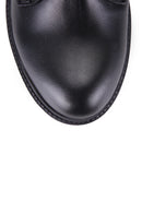 Women's Leather Boots with Chain | Derimod Women's Leather Boots with Chain | Derimod