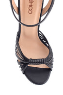Women's High Heel Leather Sandals | Derimod Women's High Heel Leather Sandals | Derimod