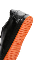 Erkek Siyah Deri Casual Sneaker | Derimod Erkek Siyah Deri Casual Sneaker | Derimod