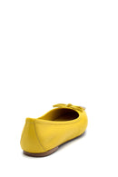 Women's Leather Bow Detailed Ballerinas | Derimod Women's Leather Bow Detailed Ballerinas | Derimod