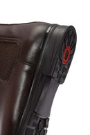 Men's Brown Leather Chelsea Boots | Derimod Men's Brown Leather Chelsea Boots | Derimod