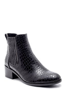 Women's Crocodile Pattern Boots | Derimod Women's Crocodile Pattern Boots | Derimod