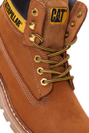 Caterpillar Men's Cinnamon Colorado Nubuck Leather Boots | Derimod Caterpillar Men's Cinnamon Colorado Nubuck Leather Boots | Derimod