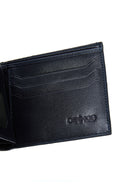 Men's Navy Blue Leather Wallet | Derimod Men's Navy Blue Leather Wallet | Derimod