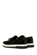 Erkek Siyah Süet Deri Casual Loafer | Derimod Erkek Siyah Süet Deri Casual Loafer | Derimod