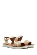 Women's Patterned Sandals | Derimod Women's Patterned Sandals | Derimod