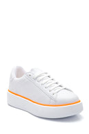 Kadın Neon Detaylı Sneaker | Derimod Kadın Neon Detaylı Sneaker | Derimod