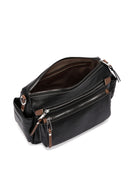 Women's Black Long Strap Crossbody Bag | Derimod Women's Black Long Strap Crossbody Bag | Derimod