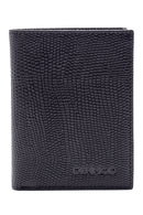 Men's Black Leather Card Holder | Derimod Men's Black Leather Card Holder | Derimod