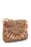 Women's Straw Crossbody Bag | Derimod Women's Straw Crossbody Bag | Derimod
