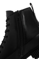 Camper Women's Black Pix Leather Boots | Derimod Camper Women's Black Pix Leather Boots | Derimod