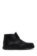 Men's Black Leather Boots | Derimod Men's Black Leather Boots | Derimod