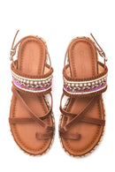 Women's Beaded Sandals | Derimod Women's Beaded Sandals | Derimod