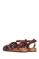 Women's Leather Bodrum Sandals | Derimod Women's Leather Bodrum Sandals | Derimod