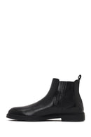 Men's Black Leather Chelsea Boot | Derimod Men's Black Leather Chelsea Boot | Derimod