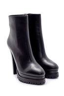Women's Leather Heeled Boots | Derimod Women's Leather Heeled Boots | Derimod