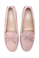 Women's Powder Leather Loafer | Derimod Women's Powder Leather Loafer | Derimod