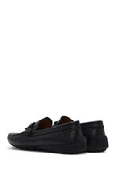 Men's Black Buckled Leather Loafer | Derimod Men's Black Buckled Leather Loafer | Derimod