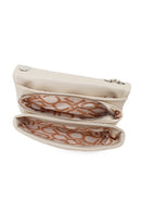 Woman Cream Chain-Strap Quilted Shoulder Bag | Derimod Woman Cream Chain-Strap Quilted Shoulder Bag | Derimod