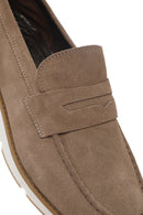 Men's Mink Suede Leather Casual Loafer | Derimod Men's Mink Suede Leather Casual Loafer | Derimod