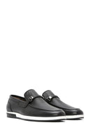 Men's Black Leather Casual Loafer | Derimod Men's Black Leather Casual Loafer | Derimod