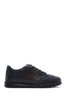 Men's Navy Blue Lace-up Leather Casual Shoes | Derimod Men's Navy Blue Lace-up Leather Casual Shoes | Derimod