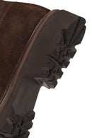 Male Brown Lace-up Suede Casual Boots | Derimod Male Brown Lace-up Suede Casual Boots | Derimod
