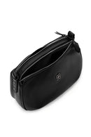Women's Black Long Strap Casual Shoulder Bag | Derimod Women's Black Long Strap Casual Shoulder Bag | Derimod