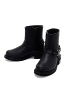Harley Davidson Men's Black Estes Zippered Leather Boots | Derimod Harley Davidson Men's Black Estes Zippered Leather Boots | Derimod