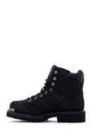 Harley Davidson Men's Black Leather Clemente Boots | Derimod Harley Davidson Men's Black Leather Clemente Boots | Derimod