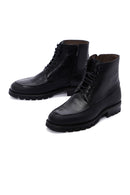 Men's Black Leather Zippered Casual Boots | Derimod Men's Black Leather Zippered Casual Boots | Derimod