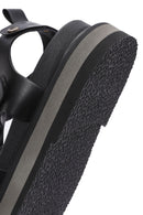 Women's Black Ankle Strap Thick Soled Sandals | Derimod Women's Black Ankle Strap Thick Soled Sandals | Derimod