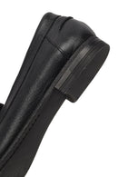 Women's Black Buckled Leather Loafer | Derimod Women's Black Buckled Leather Loafer | Derimod