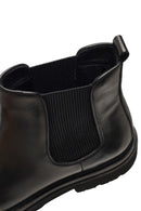 Men's Black Lace-up Leather Chelsea Boot | Derimod Men's Black Lace-up Leather Chelsea Boot | Derimod