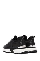 Men's Black Lace-up Leather Sneaker | Derimod Men's Black Lace-up Leather Sneaker | Derimod